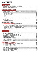 Preview for 4 page of Honda WP20X, WP30X Owner'S Manual