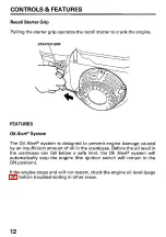 Preview for 13 page of Honda WP20X, WP30X Owner'S Manual