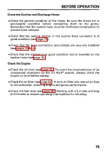 Preview for 16 page of Honda WP20X, WP30X Owner'S Manual