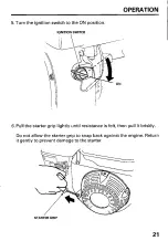 Preview for 22 page of Honda WP20X, WP30X Owner'S Manual