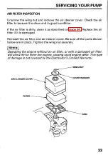 Preview for 34 page of Honda WP20X, WP30X Owner'S Manual