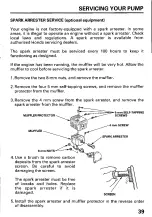 Preview for 40 page of Honda WP20X, WP30X Owner'S Manual