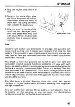 Preview for 42 page of Honda WP20X, WP30X Owner'S Manual