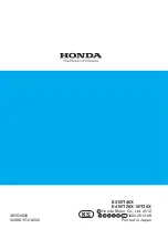 Предварительный просмотр 194 страницы Honda WT20X Owner'S Manual