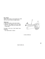 Предварительный просмотр 33 страницы Honda WW125/S Owner'S Manual