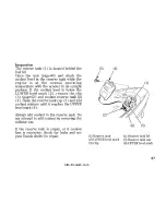 Предварительный просмотр 37 страницы Honda WW125/S Owner'S Manual