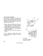 Предварительный просмотр 60 страницы Honda WW125/S Owner'S Manual