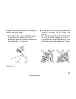 Предварительный просмотр 63 страницы Honda WW125/S Owner'S Manual