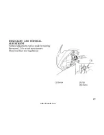 Предварительный просмотр 71 страницы Honda WW125/S Owner'S Manual