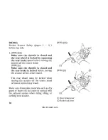 Предварительный просмотр 80 страницы Honda WW125/S Owner'S Manual