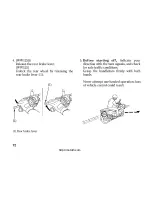 Предварительный просмотр 82 страницы Honda WW125/S Owner'S Manual