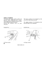 Предварительный просмотр 98 страницы Honda WW125/S Owner'S Manual