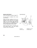 Предварительный просмотр 116 страницы Honda WW125/S Owner'S Manual