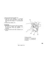 Предварительный просмотр 119 страницы Honda WW125/S Owner'S Manual