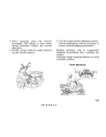 Предварительный просмотр 131 страницы Honda WW125/S Owner'S Manual