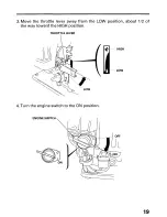 Предварительный просмотр 21 страницы Honda WX15 Owner'S Manual