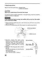 Предварительный просмотр 32 страницы Honda WX15 Owner'S Manual