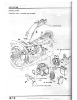 Предварительный просмотр 47 страницы Honda XBR500 Shop Manual