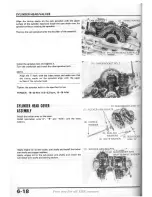 Предварительный просмотр 72 страницы Honda XBR500 Shop Manual