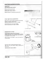 Предварительный просмотр 148 страницы Honda XBR500 Shop Manual