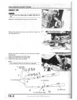 Предварительный просмотр 188 страницы Honda XBR500 Shop Manual