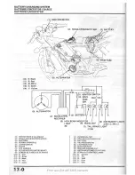 Предварительный просмотр 195 страницы Honda XBR500 Shop Manual