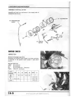 Предварительный просмотр 213 страницы Honda XBR500 Shop Manual