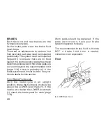 Предварительный просмотр 39 страницы Honda XL1000V Varadero Owner'S Manual