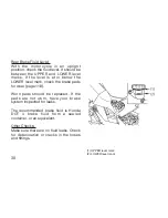 Предварительный просмотр 41 страницы Honda XL1000V Varadero Owner'S Manual