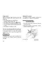 Предварительный просмотр 83 страницы Honda XL1000V Varadero Owner'S Manual