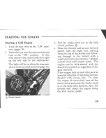 Предварительный просмотр 31 страницы Honda XL350 Owner'S Manual