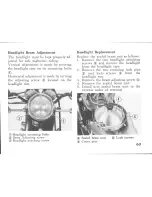 Предварительный просмотр 69 страницы Honda XL350 Owner'S Manual