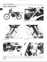 Предварительный просмотр 6 страницы Honda XL350R 1984 Shop Manual