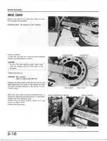 Предварительный просмотр 34 страницы Honda XL350R 1984 Shop Manual