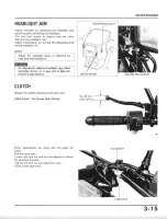 Предварительный просмотр 39 страницы Honda XL350R 1984 Shop Manual