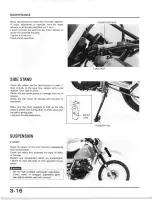 Предварительный просмотр 40 страницы Honda XL350R 1984 Shop Manual