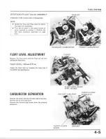 Предварительный просмотр 49 страницы Honda XL350R 1984 Shop Manual