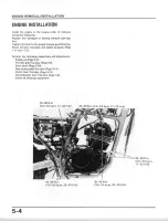 Предварительный просмотр 66 страницы Honda XL350R 1984 Shop Manual