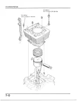 Предварительный просмотр 92 страницы Honda XL350R 1984 Shop Manual