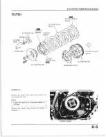 Предварительный просмотр 107 страницы Honda XL350R 1984 Shop Manual