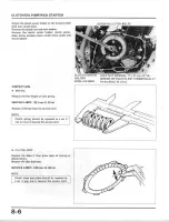 Предварительный просмотр 108 страницы Honda XL350R 1984 Shop Manual