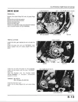 Предварительный просмотр 115 страницы Honda XL350R 1984 Shop Manual