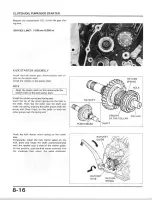 Предварительный просмотр 118 страницы Honda XL350R 1984 Shop Manual