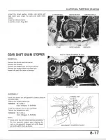 Предварительный просмотр 119 страницы Honda XL350R 1984 Shop Manual