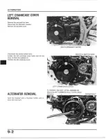 Предварительный просмотр 124 страницы Honda XL350R 1984 Shop Manual