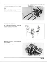 Предварительный просмотр 133 страницы Honda XL350R 1984 Shop Manual