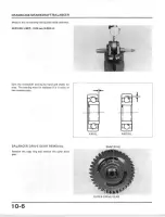 Предварительный просмотр 134 страницы Honda XL350R 1984 Shop Manual