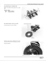 Предварительный просмотр 135 страницы Honda XL350R 1984 Shop Manual