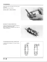 Предварительный просмотр 146 страницы Honda XL350R 1984 Shop Manual