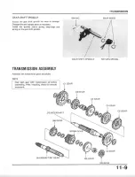 Предварительный просмотр 149 страницы Honda XL350R 1984 Shop Manual